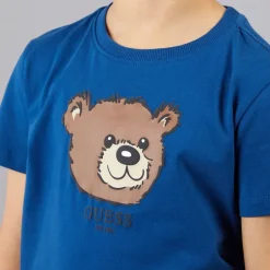 Drenge T-shirt Blue Lily