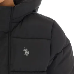 Drenge Tyk Pufferjakke Sort