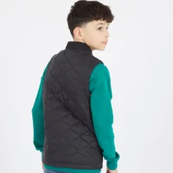 Drenge Vatteret Vest Z865 Sort