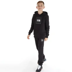Drengenes Lås Træningsdragt Sort