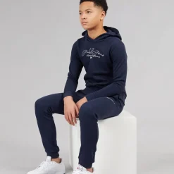 Drengenes Scripted Tracksuit Blå Blazer