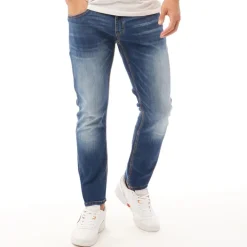 Duck And Cover Herre Maylead Slim Fit Jeans Stone Wash