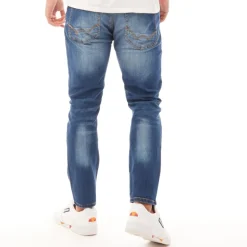 Duck And Cover Herre Maylead Slim Fit Jeans Stone Wash