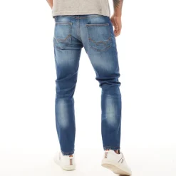 Duck And Cover Herre Tranfold Slim Fit Jeans Stonewash