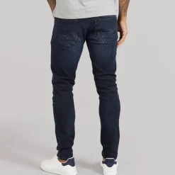 Duck And Cover Jeans til Herre Maylead Slim Fit Blå Sort