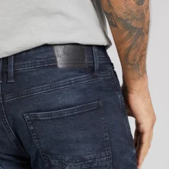 Duck And Cover Jeans til Herre Maylead Slim Fit Blå Sort