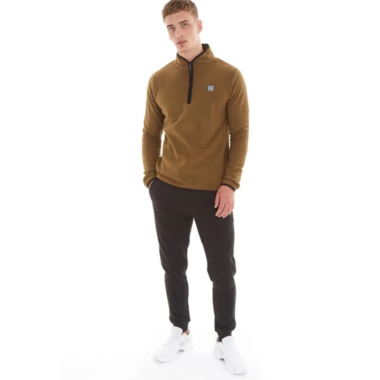 Faaborg Halv Zip Fleece 3560 Bison Brun