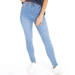 Faye Skinny Jeans Stenvask til Kvinder