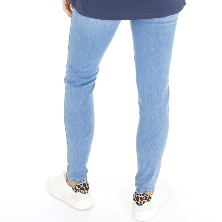 Faye Skinny Jeans Stenvask til Kvinder