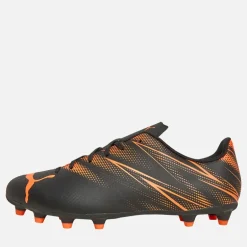 Fodboldstøvler til Herre Attacanto FG/AG Fast/Kunstig Græs Sort/Glødende Rød