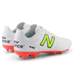 Herre 442 Academy V2 Fodboldstøvler Til Fast Underlag Hvid