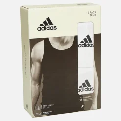 Herre Active Flex Bomuld To Pak Vest Hvid