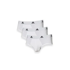 Herre Active Flex Bomuld Tre Pak Trusser Hvid