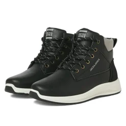 Herre Alaska PU Nubuck Støvler Antracit