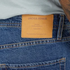 Herre Alex SQ 741 Baggy Fit Jeans Mellemblå