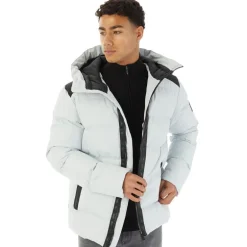 Herre Alps Pufferjakke Frostgrå