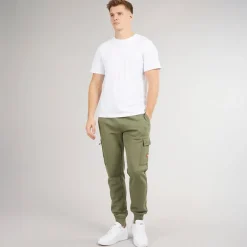 Herre Aplev Cargo Joggingbukser Lys Khaki