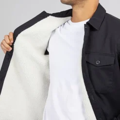 Herre Arbejdsmand Borg Overshirt Marine