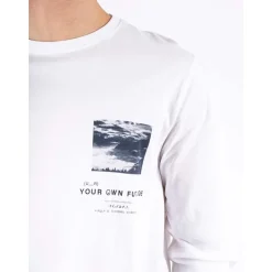 Herre Ardy Langærmet Top Hvid