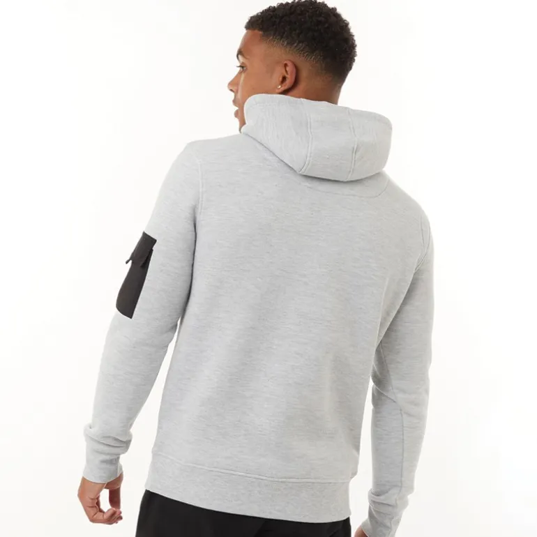 Herre Array Hoodie Lysegrå Melange