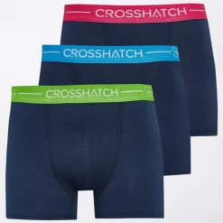 Herre Astral Tre Pak Boksers Navy