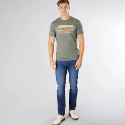 Herre Bandol Straight Fit Jeans Mørk Vask