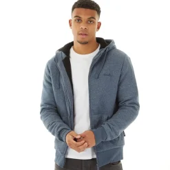 Herre Baraz Hoodie Marine Melange