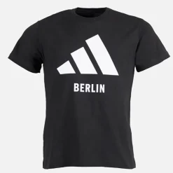 Herre Berlin City T-shirt Sort