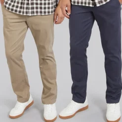 Herre Bolton Dean AKM To-pak Chinos Beige/​Navy Blazer