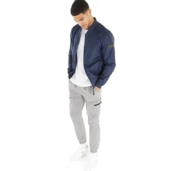 Herre Bomberjakke Blå