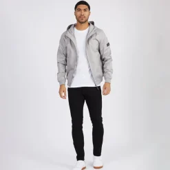 Herre Bomberjakke Grå