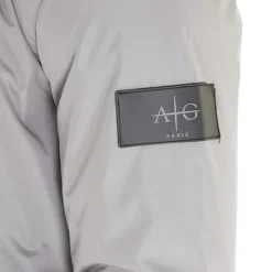 Herre Bomberjakke Lysegrå