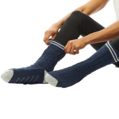 Herre Brookdale Tøffelsokker Marineblå