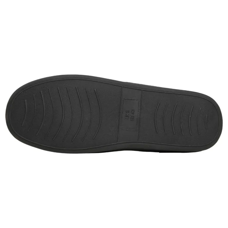 Herre Buster Mocassin Tøfler Sort Blandet Tjek