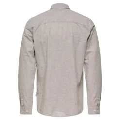 Herre Caiden Life Langærmet shirts beige