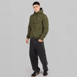 Herre Callum Anorak Jakke Khaki