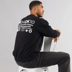 Herre Cane Sweatshirt Sort