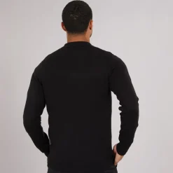 Herre Cash L/​S Polo Shirt Sort