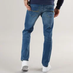 Herre Chas Regular Fit Jeans Medium Vask