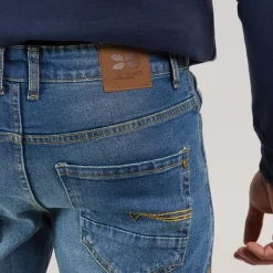 Herre Chas Regular Fit Jeans Medium Vask