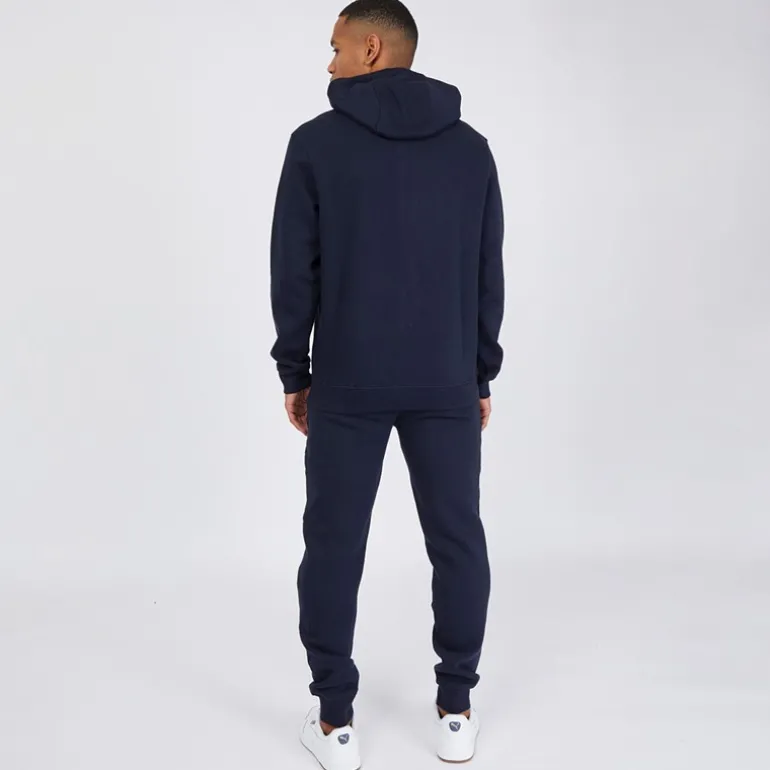 Herre Chelmere Hoodie og Joggers Sæt Blå