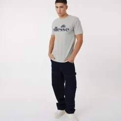 Herre Cleffios Logo T-shirt Grå Melange