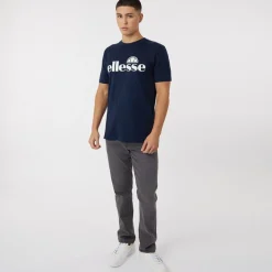 Herre Cleffios Logo T-shirt Blå