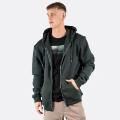 Herre Colin Cardigan Dyb Grøn