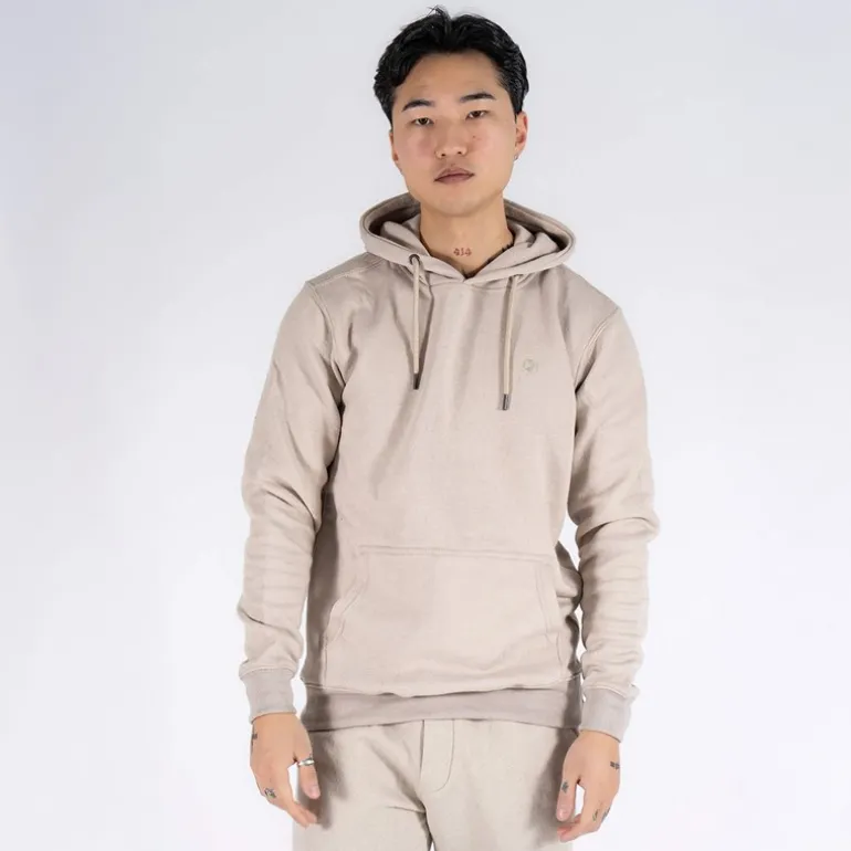 Herre Colin Hættetrøje Lys Sand