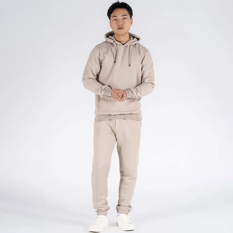 Herre Colin Hættetrøje Lys Sand