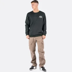 Herre Colin Print Sweatshirt Dybt Grøn