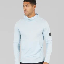 Herre Collusive Hættetrøjer Bleg Blå
