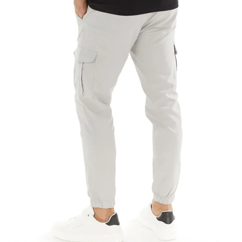 Herre Combat Tech Cargo Bukser Lysegrå
