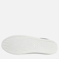 Herre Contrast Heel Tennis Sneakers Sort